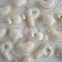 プレマ×プリスティンコラボ パジャマの残布でつくるオーガニックコットンのオーナメント よりどり3個セット