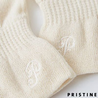 プリスティン 刺繍付き保湿手袋 