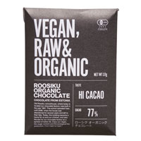 ROOSIKU（ローシク） オーガニックチョコレート ハイカカオ77％ 37g