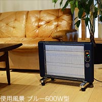 遠赤外線セラミックパネルヒーター サンラメラ600W型 withフラワーオブライフ ミルキーホワイト（0621型）＋豪華特典付