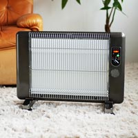 【プレマ限定モデル】 遠赤外線セラミックパネルヒーター サンラメラ・インダストリアル with フラワーオブライフ 600W 06210型