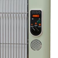 遠赤外線セラミックパネルヒーター サンラメラ with フラワーオブライフ 600W グリーン（0629型）