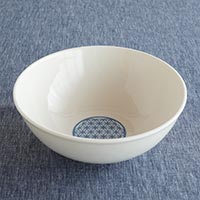 森修焼（しんしゅうやき） フラワーオブライフ ボール L／W185×H70mm