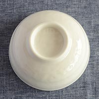 森修焼（しんしゅうやき） フラワーオブライフ ナチュラル茶わん 小／W115×H60mm