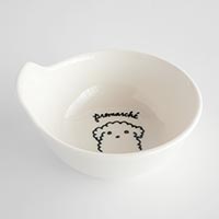 森修焼（しんしゅうやき）Premarche with Animals 持ち手つきマルチボウル いぬ
