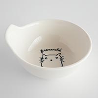 森修焼（しんしゅうやき）Premarche with Animals 持ち手つきマルチボウル ねこ