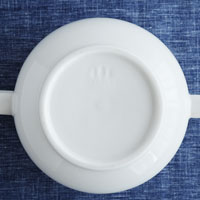 森修焼（しんしゅうやき） 両手マグ フラワーオブライフ