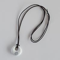 森修焼（しんしゅうやき） ほっとペンダント フラワーオブライフ サイズ：30mm