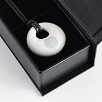 森修焼（しんしゅうやき）ほっとペンダント フラワーオブライフ