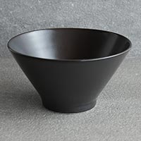 森修焼（しんしゅうやき） 茶碗 -凛- マットブラック