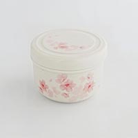 森修焼（しんしゅうやき） 保存容器 ミニ／さくら柄