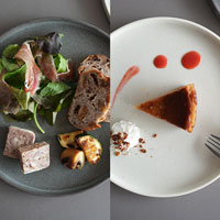 森修焼（しんしゅうやき） 土物 切立皿 よりどりペアセット