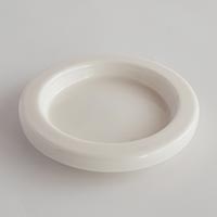 森修焼（しんしゅうやき） マグカップのふた ホワイト