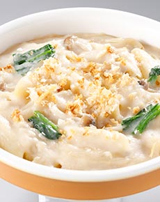 植物素材のペンネグラタン