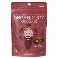 日新化工 ORGANIC JOY CHOCOLATE オーガニックアーモンドダーク/80g