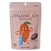 日新化工 ORGANIC JOY CHOCOLATE ミルク/80g