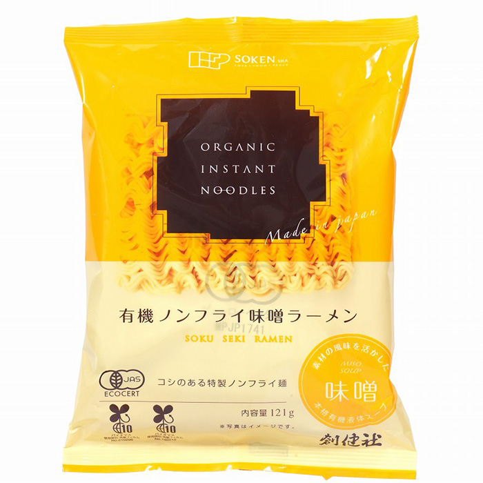 有機ノンフライ味噌ラーメン 121g
