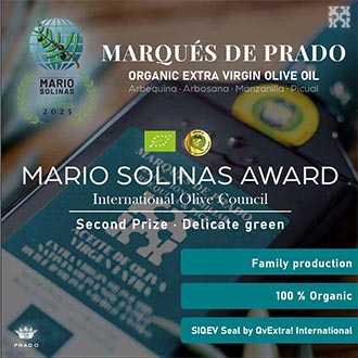 スエルテ アルタ 有機エキストラバージン・オリーブオイル マルケス ド プラド
Delicate Green Fruity 部門　第二位