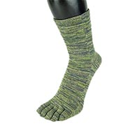 杉山ニット工業 EM5本指ソックス 雅/ゆったり たまむし/25-27cm