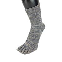 杉山ニット工業 EM5本指ソックス 雅/ゆったり ハヤブサ/25-27cm