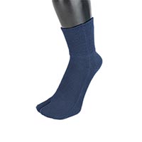 杉山ニット工業 ＥＭ Ｔａｂｉなないろ/ゆったり 藍/23-25cm