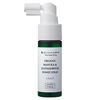 たかくら新産業 だいじょうぶなもの マヌカ＆レザーウッドハニースプレー グレープ味/25ml