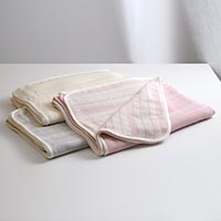 竹布-TAKEFU- 三重ガーゼケット 鈴風 生成り