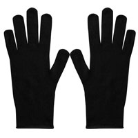 竹布-TAKEFU インナー手袋 ブラック/Mサイズ