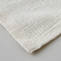 和紡布 ガラ紡の和紡布シーツパット 生成