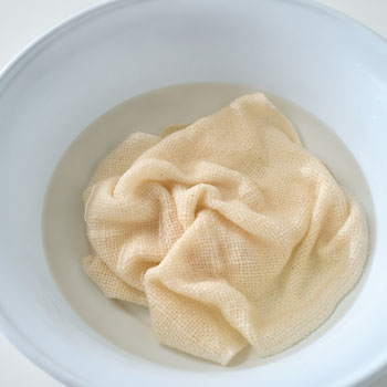 和紡布のキッチン布